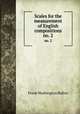 Scales for the measurement of English compositions. no. 2, Frank Washington Ballou 