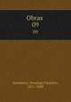 Obras . 09, Sarmiento, Domingo Faustino, 1811-1888 
