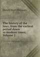The history of the Jews, from the earliest period down to modern times, Volume 2, Henry Hart Milman 
