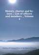 History, charter and by-laws .: List of officers and members ., Volume 4, Society of Colonial Wars in the State of Illinois 