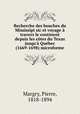 Recherche des bouches du Mississipi sic et voyage a travers le continent depuis les cotes du Texas jusqu