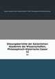 Sitzungsberichte der Kaiserlichen Akademie der Wissenschaften, Philosophisch-Historische Classe. 32, Kaiserl. Akademie der Wissenschaften in Wien. Philosophisch-Historische Klasse 