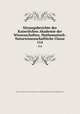 Sitzungsberichte der Kaiserlichen Akademie der Wissenschaften, Mathematisch-Naturwissenschaftliche Classe. 114, Kaiserl. Akademie der Wissenschaften in Wien. Mathematisch-Naturwissenschaftliche Klasse 