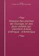 Histoire des plantes de l