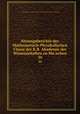 Sitzungsberichte der Mathematisch-Physikalischen Classe der K.B. Akademie der Wissenschaften zu Munchen. 30, Ko?niglich Bayerische Akademie der Wissenschaften. Mathematisch-Physikalische Klasse 