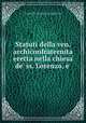 Statuti della ven. archiconfraternita eretta nella chiesa de