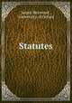Statutes, James Heywood , University of Oxford 