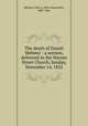 The death of Daniel Webster : a sermon, delivered in the Warren Street Church, Sunday, November 14, 1852, Skinner, Otis A. (Otis Ainsworth), 1807-1861 