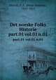 Det norske Folks Historie. part.01 vol.01 n.01, Munch, P. A. (Peter Andreas), 1810-1863 