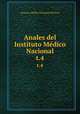 Anales del Instituto Mdico Nacional. t.4, Instituto Medico Nacional Mexico 
