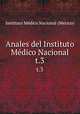 Anales del Instituto Mdico Nacional. t.3, Instituto Medico Nacional Mexico 