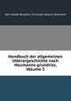 Handbuch der allgemeinen litterargeschichte nach Heumanns grundriss, Volume 5, Karl Joseph Bougine 