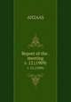 Report of the . meeting. v. 12 (1909), ANZAAS 