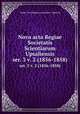Nova acta Regiae Societatis Scientiarum Upsaliensis. ser. 3 v. 2 (1856-1858), Kungl. Vetenskaps-societeten i Uppsala 