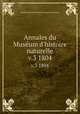 Annales du Musum d`histoire naturelle. v.3 1804, 