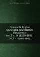 Nova acta Regiae Societatis Scientiarum Upsaliensis. ser. 3 v. 14 (1890-1891), Kungl. Vetenskaps-societeten i Uppsala 