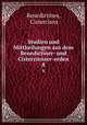 Studien und Mittheilungen aus dem Benedictiner- und Cisterzienser-orden.. 8, Benedictines, Cistercians 