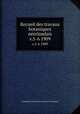 Recueil des travaux botaniques nerlandais. v.5-6 1909, Koninklijke Nederlandse Botanische Vereniging 
