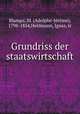 Grundriss der staatswirtschaft, Adolphe-Jerome Blanqui 