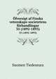 fversigt af Finska vetenskaps-societetens frhandlingar. 35 (1892-1893), Suomen Tiedeseura 