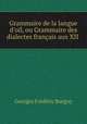 Grammaire de la langue d