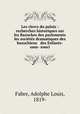 Les clercs du palais : recherches historiques sur les Bazoches des parlements & les societes dramatiques des bazochiens & des Enfants-sans- souci, Fabre, Adolphe Louis, 1819- 
