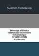 fversigt af Finska vetenskaps-societetens frhandlingar. 47 (1904-1905), Suomen Tiedeseura 