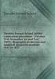 Toronto Normal School jubilee celebration microform : (October 31st, November 1st and 2nd, 1897) : biographical sketches and names of successful students 1847 to 1875, Toronto Normal School 