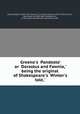 Greene`s Pandosto` or Dorastus and Fawnia,` being the original of Shakespeare`s Winter`s tale,`, 