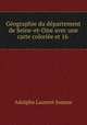 Geographie du departement de Seine-et-Oise avec une carte coloriee et 16 ., Adolphe Laurent Joanne 