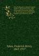 French elements in Middle English : chapters illustrative of the origin and growth of romance influence on the phrasal power of standard English in its formative period, Sykes, Frederick Henry, 1863-1917 
