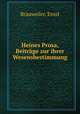 Heines Prosa, Beitrage zur ihrer Wesensbestimmung, Brauweiler, Ernst 