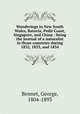 Wanderings in New South Wales, Batavia, Pedir Coast, Singapore, and China : being the journal of a naturalist in those countries during 1832, 1833, and 1834, Bennet, George, 1804-1893 