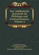 Eos: suddeutsche Zeitschrift fur Philologie und Gymnasialwesen, Volume 2, Karl Bernard Stark, Carl Ludwig von Urliches, Ludwig von Jan, Wilhelm Freidrich Ludwig von Baumlein 