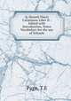 Q. Horatii Flacci Carminum Liber II : Edited with Introduction, Notes & Vocabulary for the use of Schools, T. E Page 