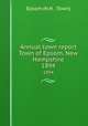 Annual town report Town of Epsom, New Hampshire. 1894, Epsom (N.H. : Town) 