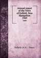 Annual report of the Town of Enfield, New Hampshire. 1949, Enfield (N.H. : Town) 