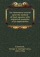 An elementary treatise upon the method of least squares, with numerical examples of its applications, Comstock, George C. (George Cary), 1855-1934 