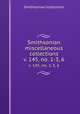 Smithsonian miscellaneous collections. v. 145, no. 1-3, 6, Smithsonian Institution 