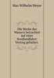 Die Werke des Wassers betrachtet auf einer Nordlandfahrt: Vortrag gehalten ., Max Wilhelm Meyer 