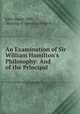 An Examination of Sir William Hamilton