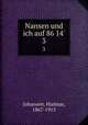 Nansen und ich auf 86 14`. Volume 3, Johansen, Hjalmar, 1867-1913 