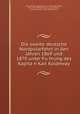 Die zweite deutsche Nordpolarfahrt in den Jahren 1869 und 1870 unter Fu?hrung des Kapita?n Karl Koldeway, Geographische Gesellschaft in Bremen,Koldewey, Karl, 1837-1908,Hartlaub, G., ed,Lindeman, Moritz Karl Adolf, 1823-1908, joint ed 