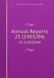 Annual Reports. 25 (1903/04), United States American Ethnology Bureau 