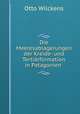 Die Meeresablagerungen der Kreide- und Tertiarformation in Patagonien ., Otto Wilckens 