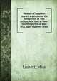 Memoir of Jonathan Leavitt, a member of the junior class in Yale college, who died at New-Haven the 10th of May, 1821, aged eighteen years, Leavitt, Miss 
