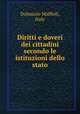 Diritti e doveri dei cittadini secondo le istituzioni dello stato, Dalmazio Maffioli, Italy 
