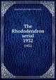 The Rhododendron serial. 1932, Appalachian State University 