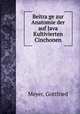 Beitra?ge zur Anatomie der auf Java Kultivierten Cinchonen, Meyer, Gottfried 
