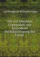 Die frei lebenden Copepoden: mit besonderer Berucksichtigung der Fauna ., Carl Friedrich Wilhelm Claus 